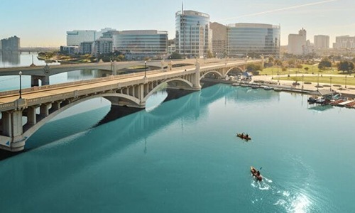 bridge over a large body of water