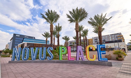 Nuvus Place sign